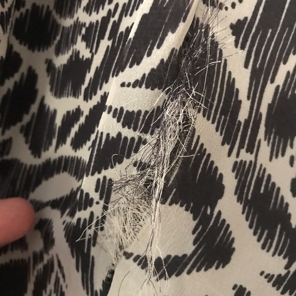 Sigrid Olsen Black Lined 2 Button Jacket Size 10 - Picture 6 of 10